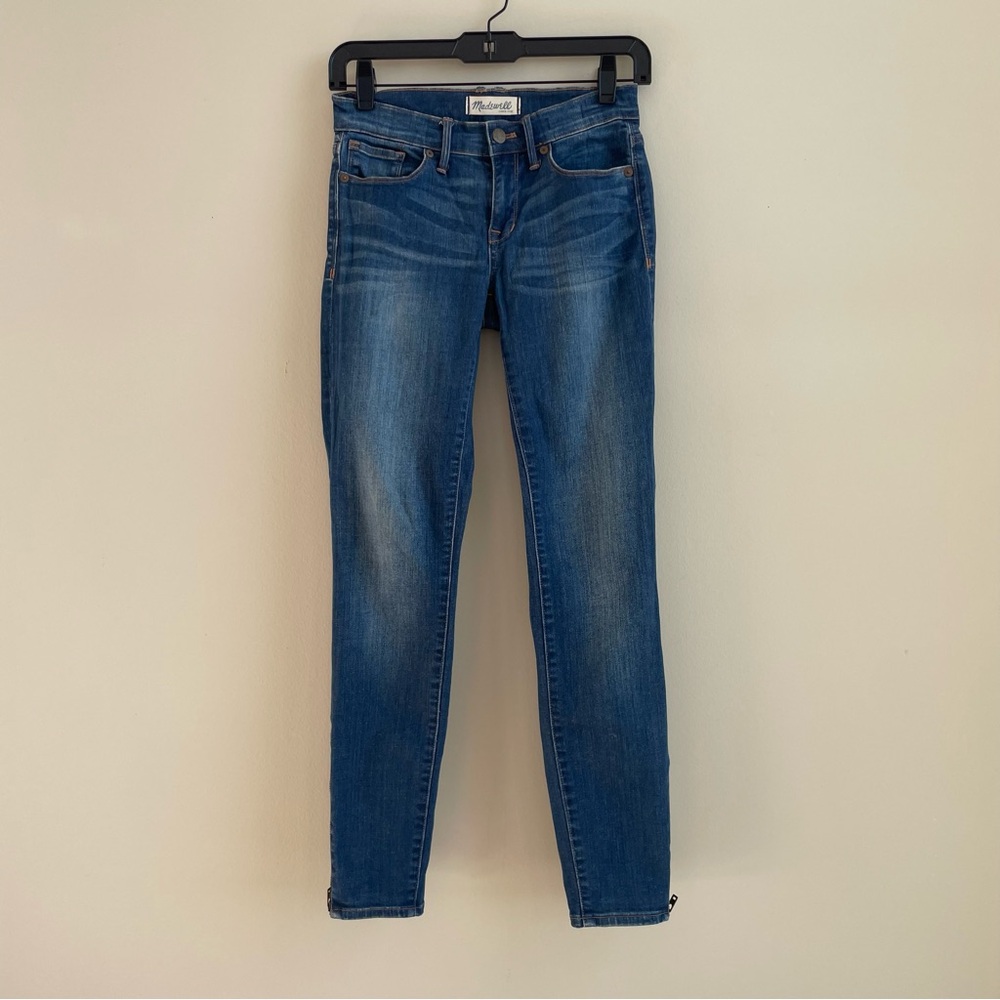 Madewell Size 24 Mid-Rise Skinny Ankle Zip